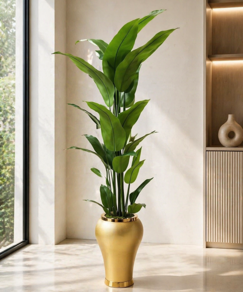 Gold Alüminyum Saksıda Starliçe 190 cm